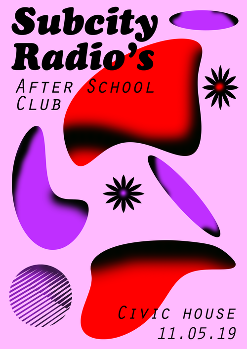 After School Club Poster