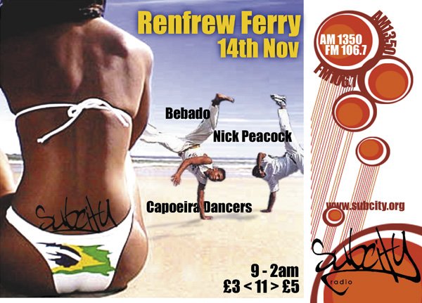 Brazillian Boat Party Flyer [front]