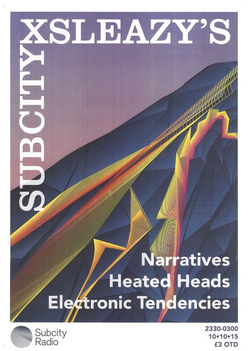 Subcity X Sleazy&#x27;s Poster