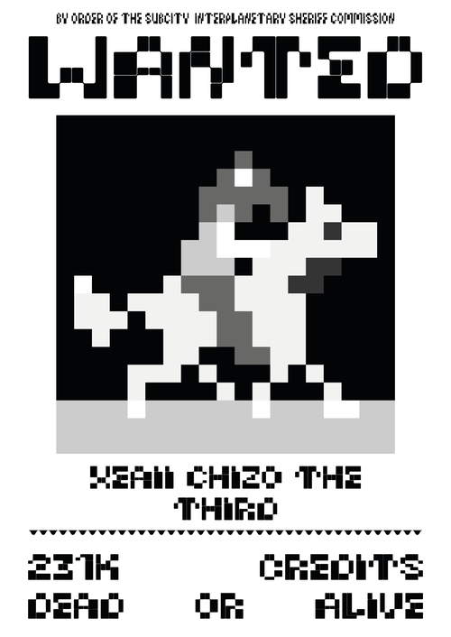 Wanted Posters-04: Xeam Chizo the Third