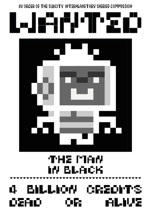 Wanted Posters-07: The Man in Black