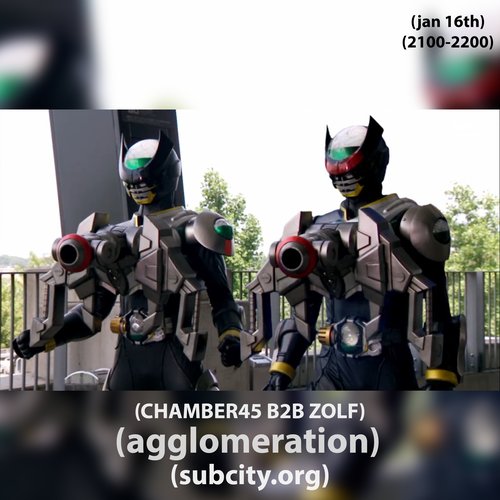agglomeration episode 26-01-16