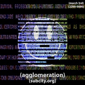agglomeration: EDITION 32 - from humble beginnings on 03/03/2026 from 22:00-00:30