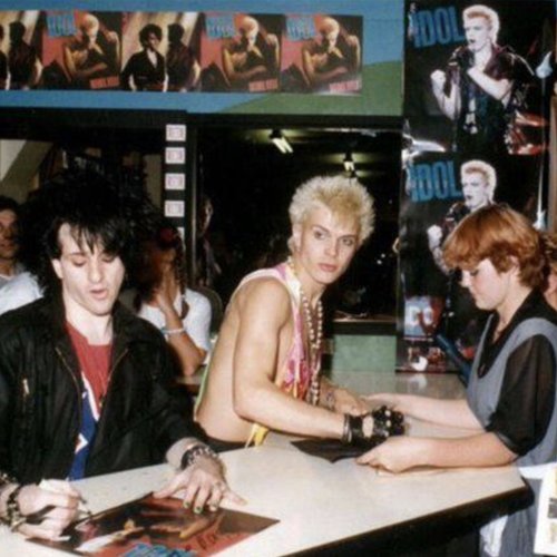 Outside the Record Store