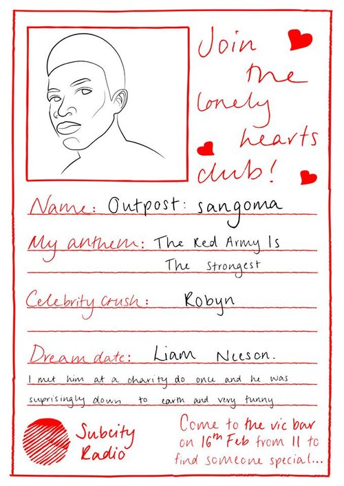 Lonely Hearts Club - Outpost: Sangoma